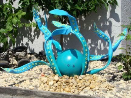 DIY Garden Art Decorating Ideas Instructions