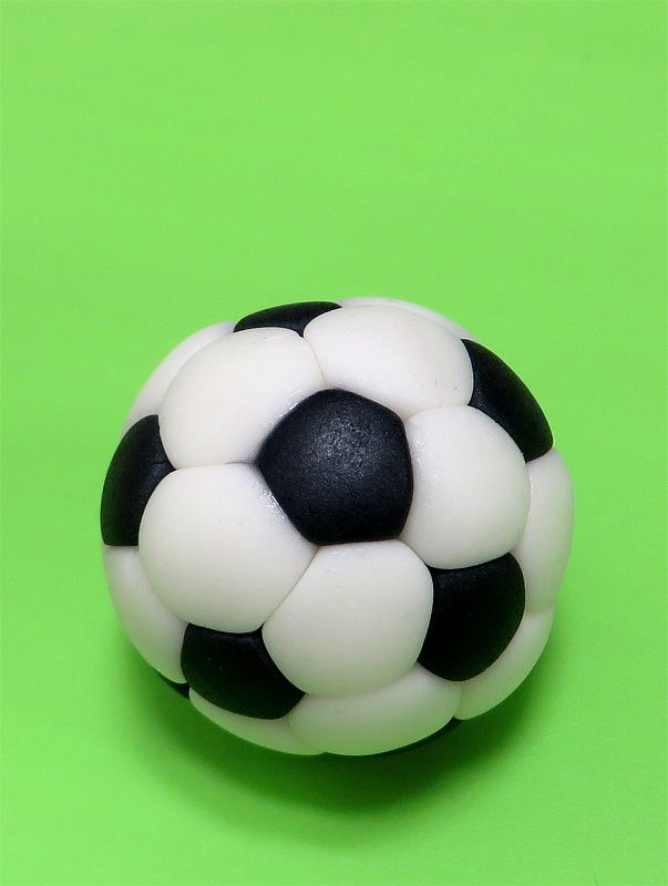 Soccer Ball Round Shortbread Cookie Zazzle.com