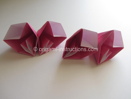 Instructions Note Folding Origami Flower Ball